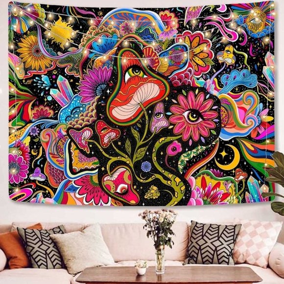 Large Hippy Wall Tapestry